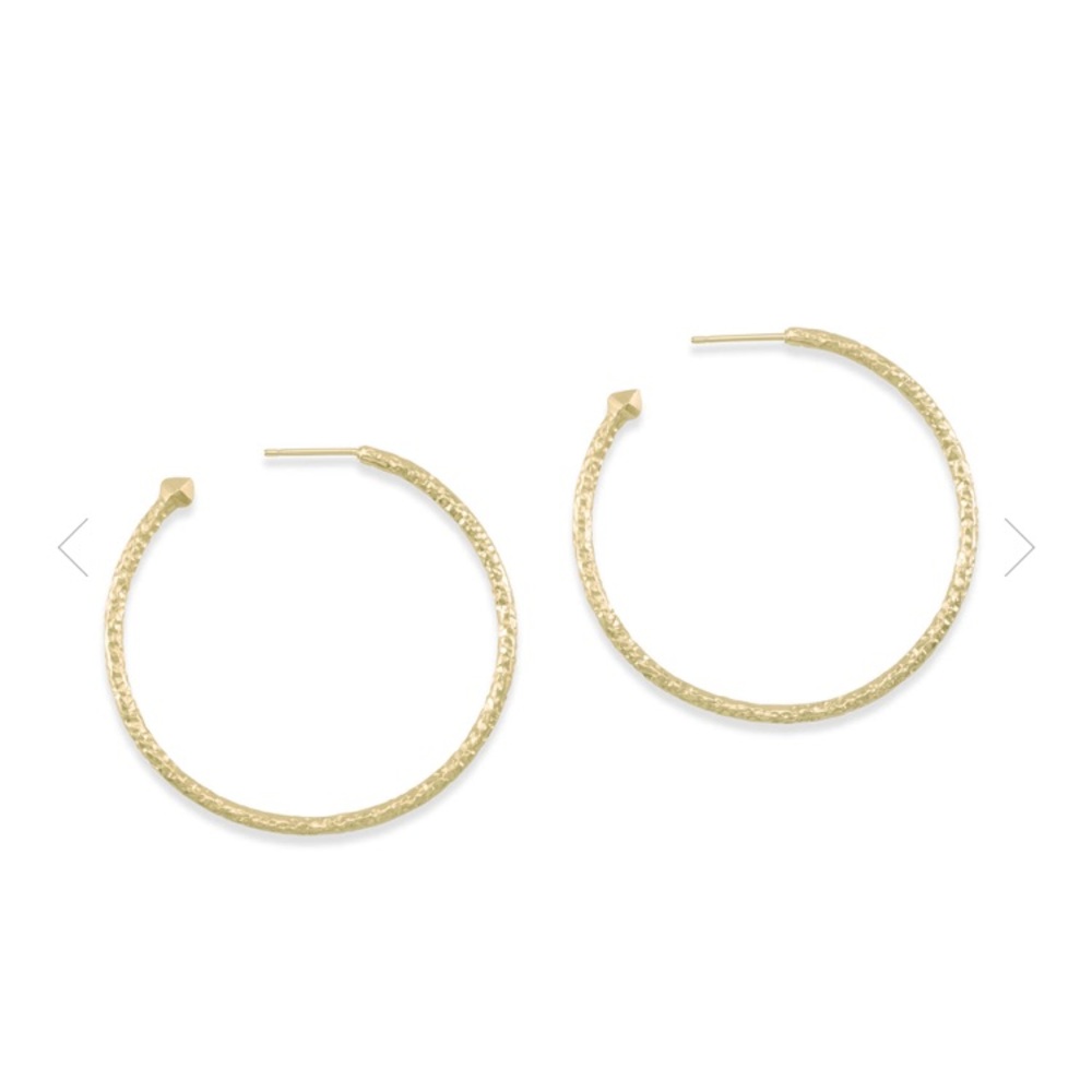 NWOT Kendra Scott hoop earrings
